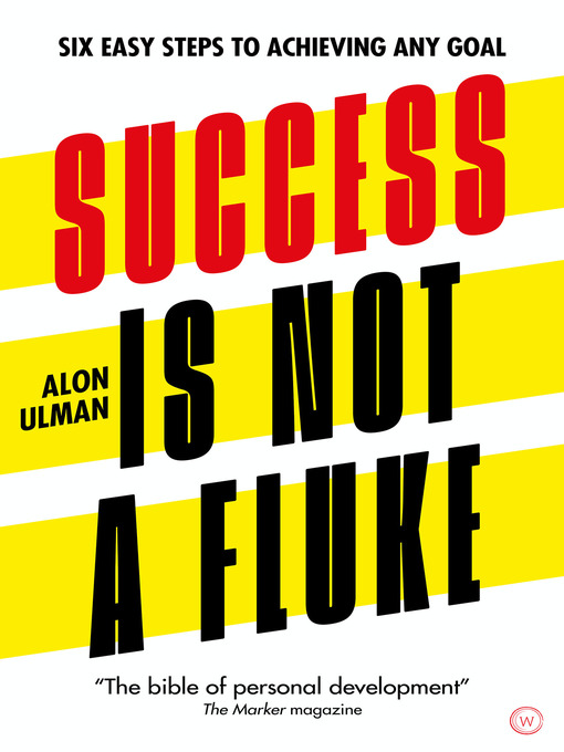 Title details for Success is Not a Fluke by Alon Ulman - Available